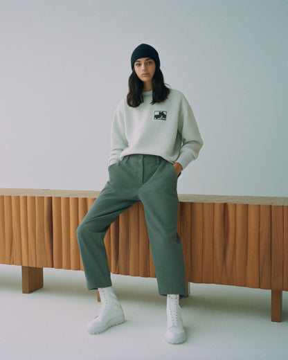 Mint Sweatsuit Cropped