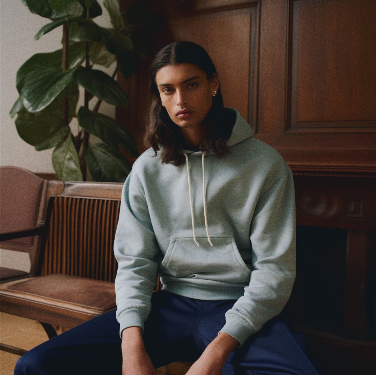 Charcoal Chino Shorts