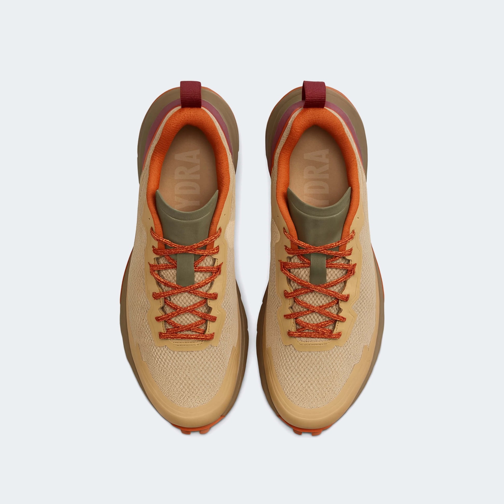 Off-Trail Runner in Orange Top View