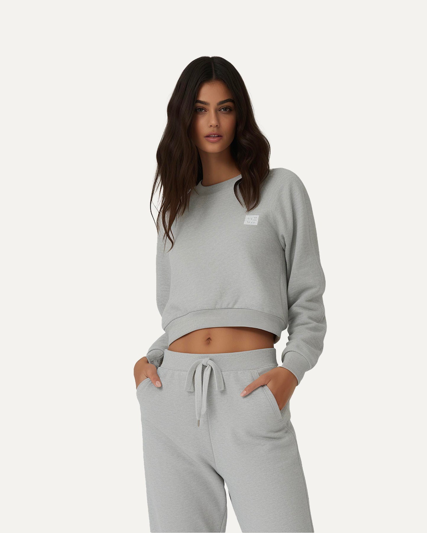 Cropped Basics Crewneck