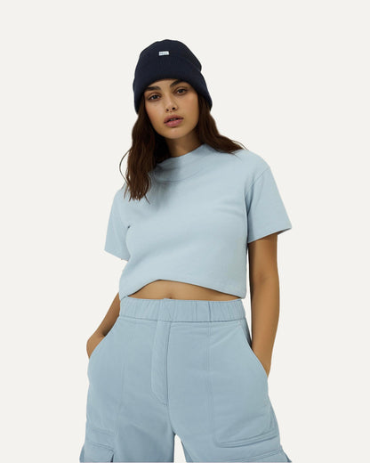 Mint Sweatsuit Cropped